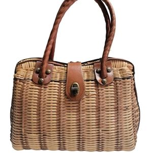Patricia Nash Lucena Wicker Bag